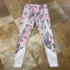 Calia By Carrie Underwood Mesh Leggings In Luster Stripe Size Small
